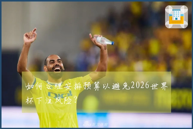 如何合理安排预算以避免2026世界杯下注风险？